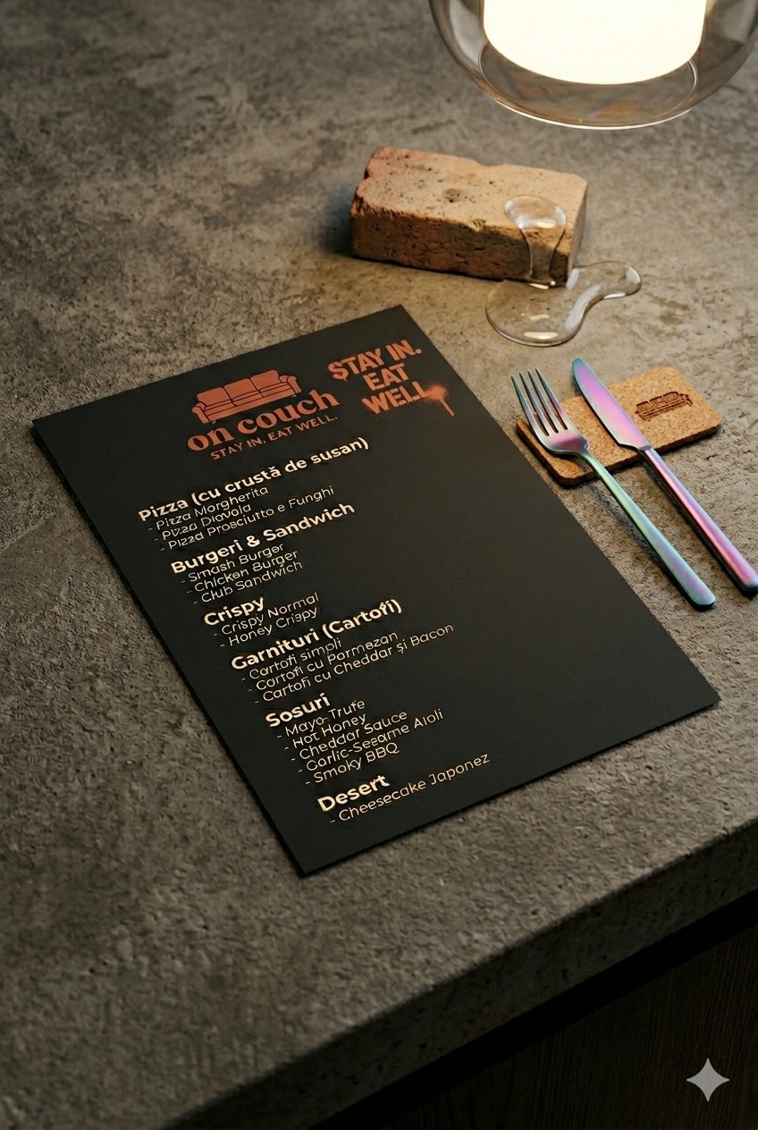 Menu mockup